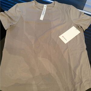 lululemon athletica Tan Short Sleeve Tee
